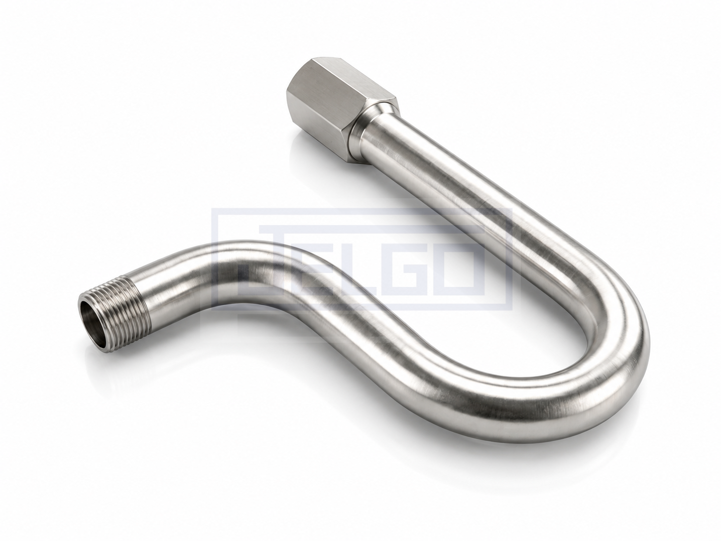 Detalhe de schedule Sch 40/80/160 em tubo sifão inox cachimbo JELGO