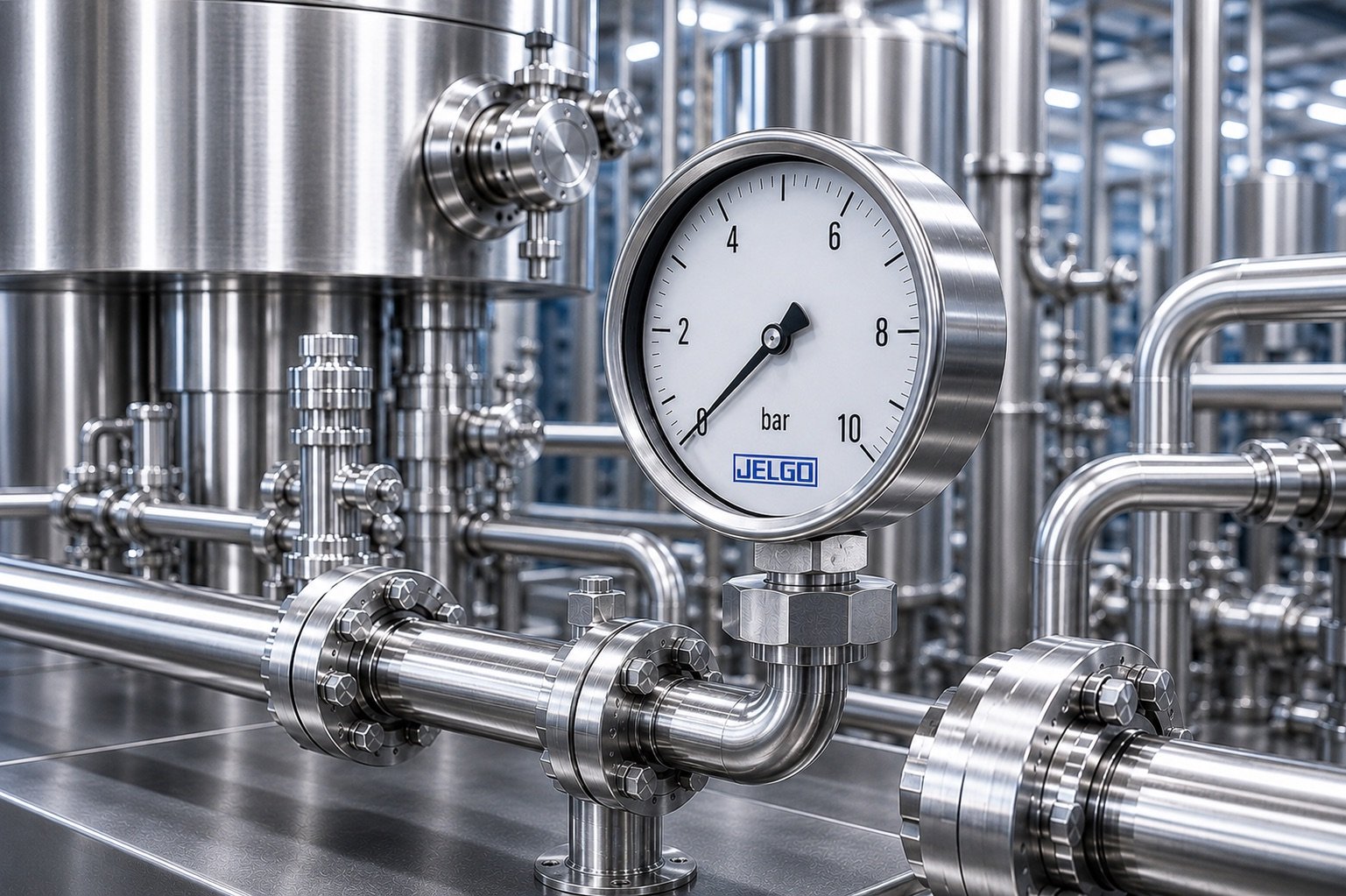 Fabricação de acessórios para instrumentação industrial — JELGO
