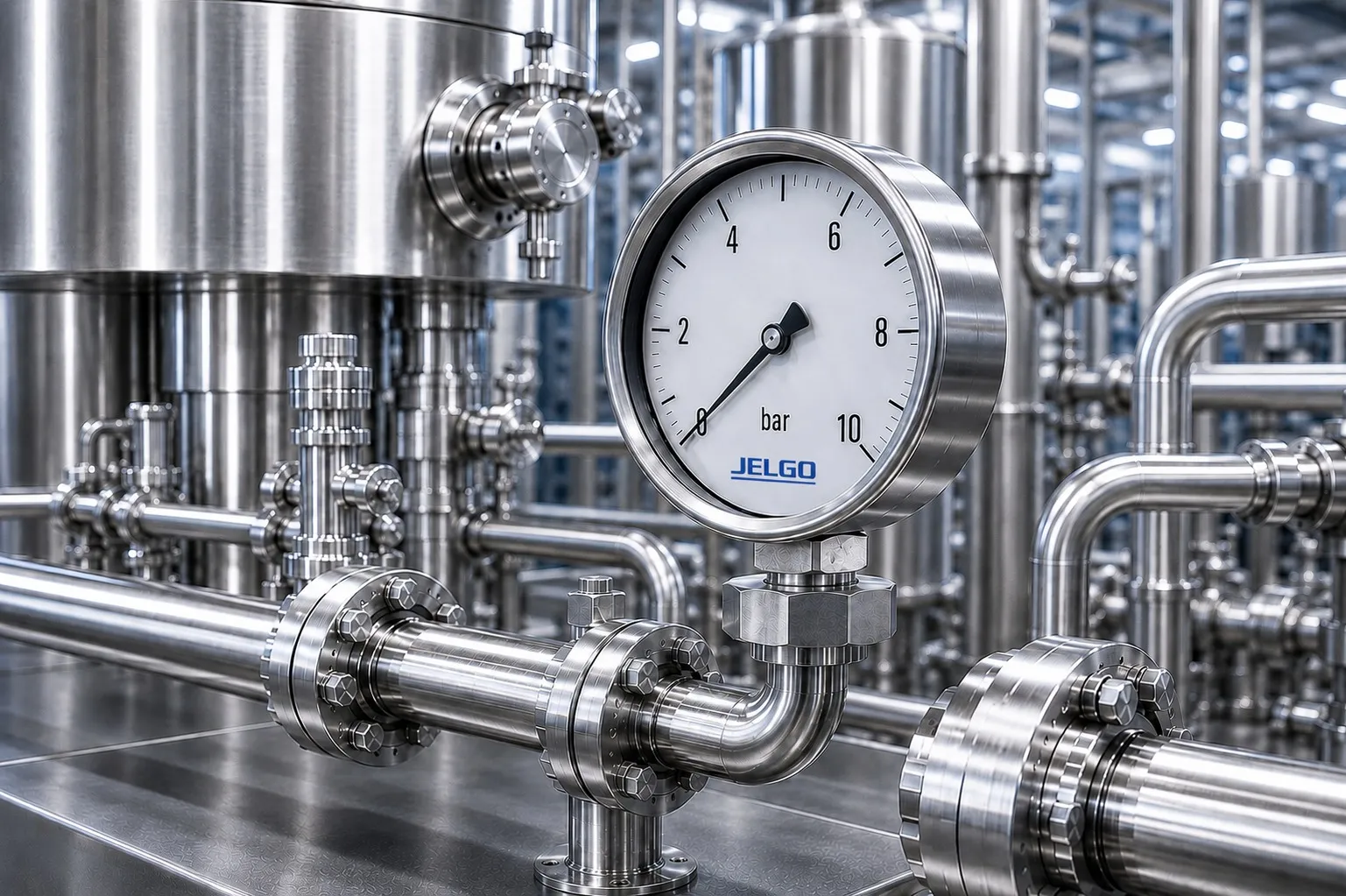 Fabricação de acessórios para instrumentação industrial — JELGO