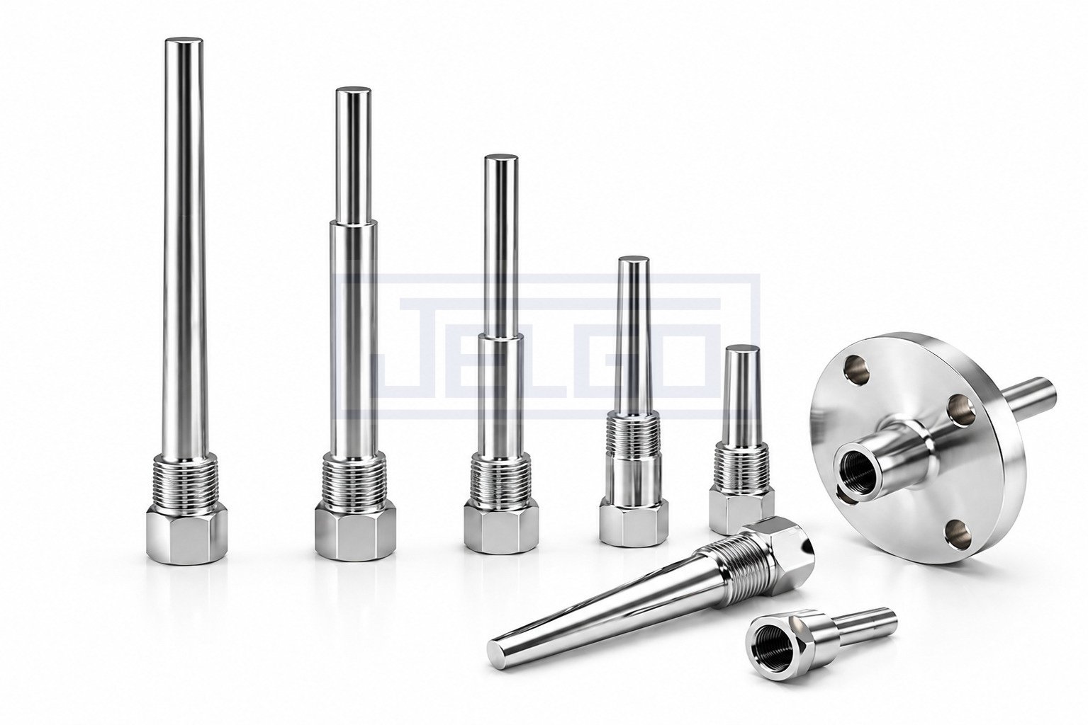 Poço termométrico industrial — fabricante JELGO