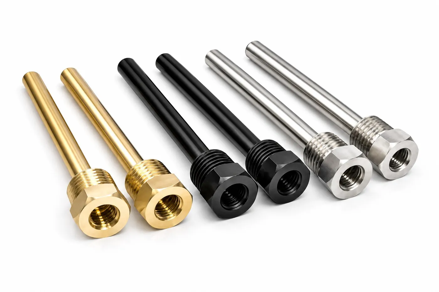 Poço para termostato industrial — fabricante JELGO