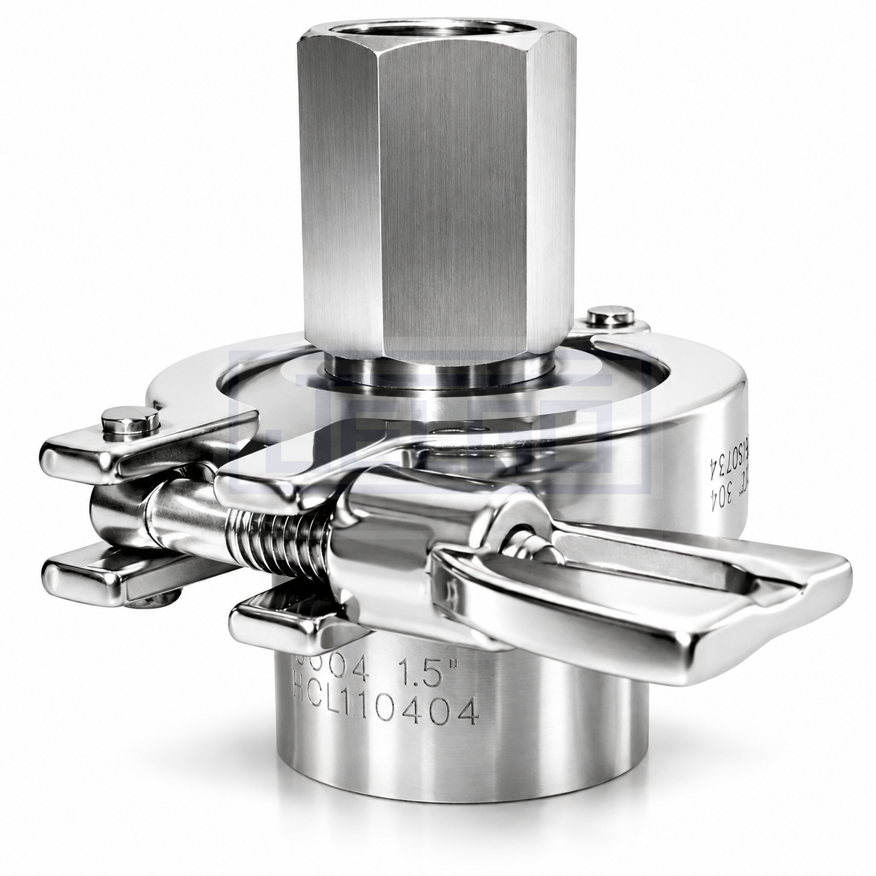 Selo Tri-Clamp com braçadeira