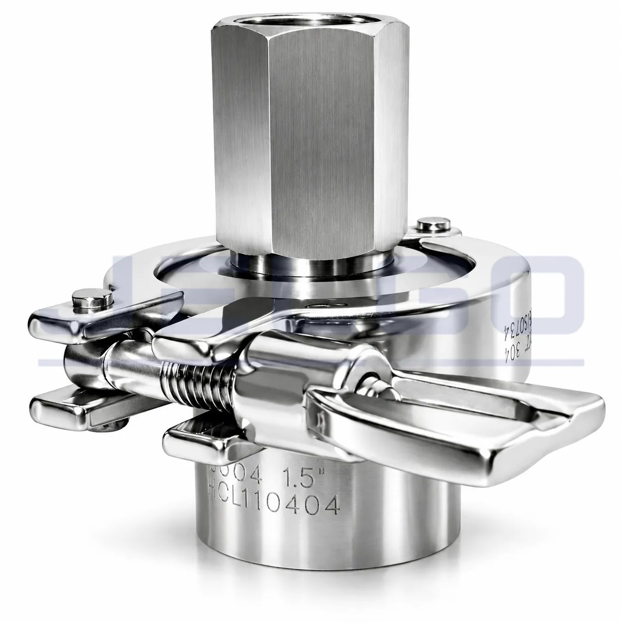 Selo Tri-Clamp com braçadeira