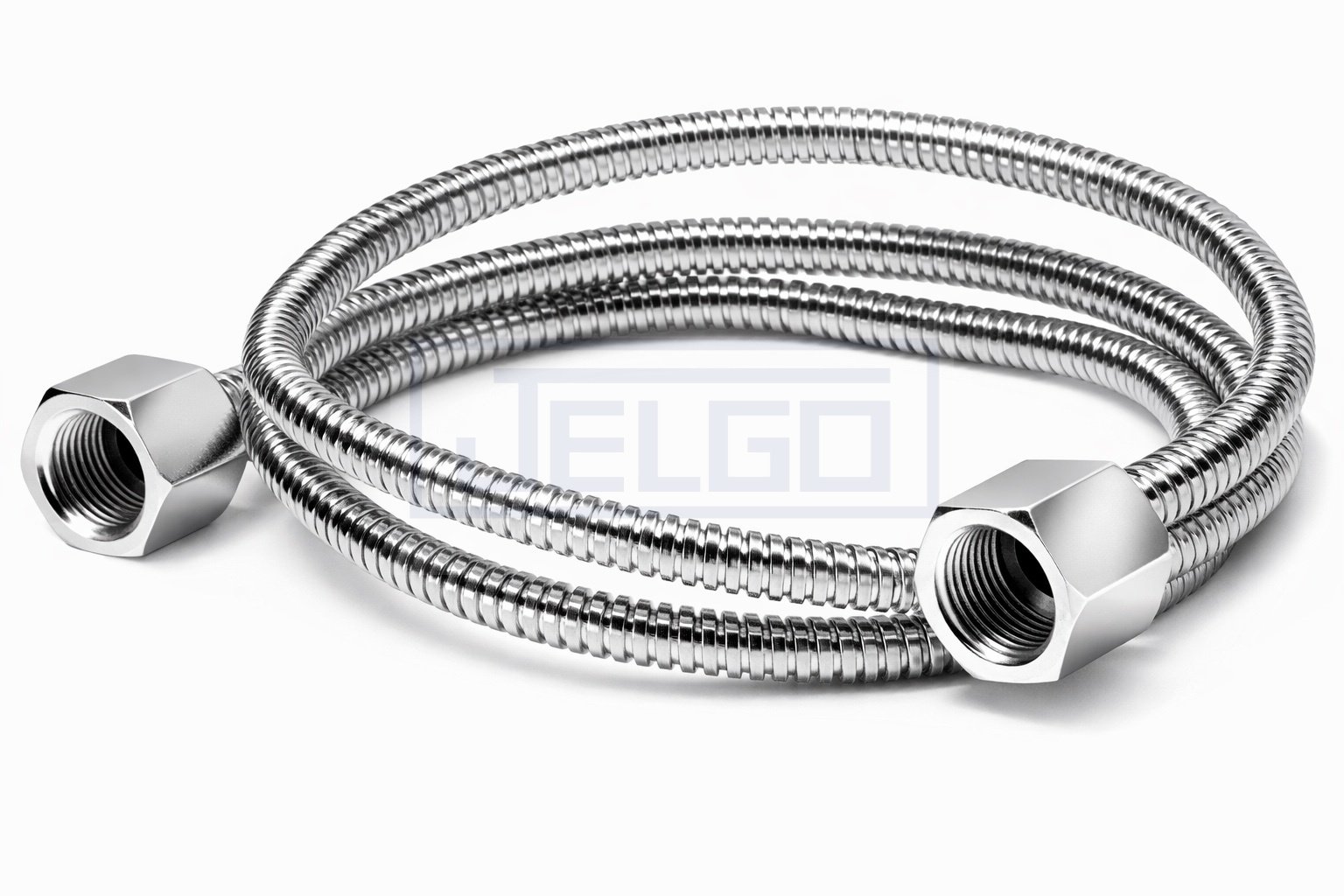 Serpentina para manômetro com cordoalha — fabricante JELGO