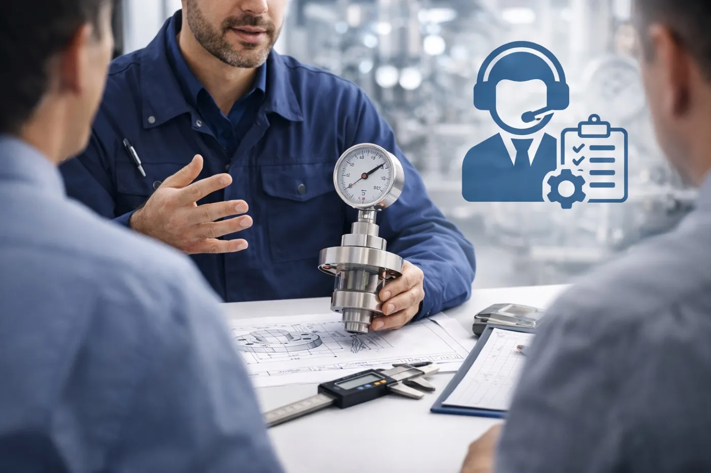 Suporte técnico em instrumentação industrial — JELGO